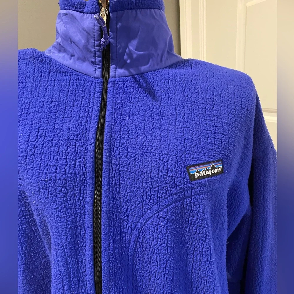 VINTAGE PATAGONIA zip up fleece, polertec, warm everyday jacket - Picture 3 of 11